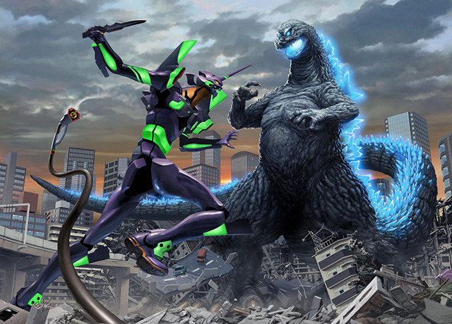 Godzilla vs Evangelion - Yuji Kaida Visual 001 - 20160628