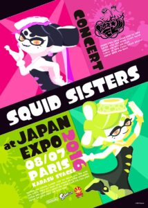 Splatoon Squid Sisters Japan Expo Poster 001 - 20160714