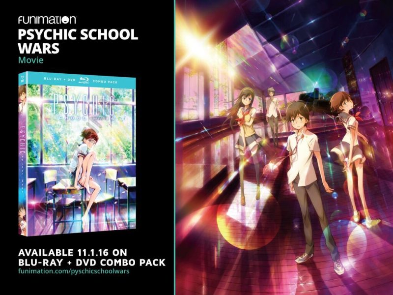 Funimation - Psychic School Academy Blu-Ray Reveal - 20160812